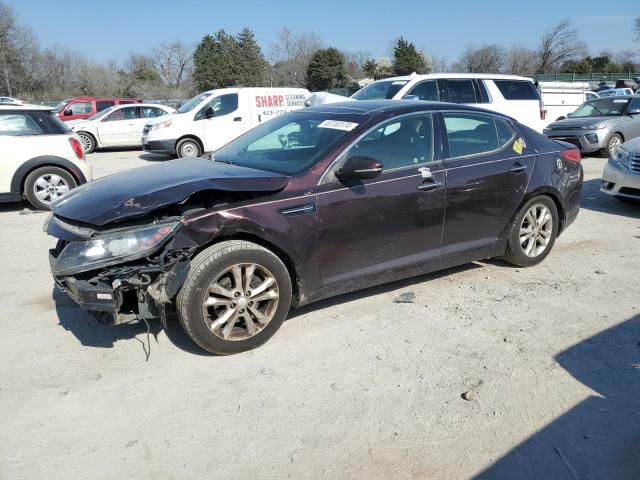 5XXGN4A73DG227786 - 2013 KIA OPTIMA EX MAROON photo 1