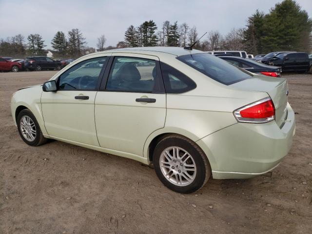 1FAHP3FN8AW248388 - 2010 FORD FOCUS SE GREEN photo 2