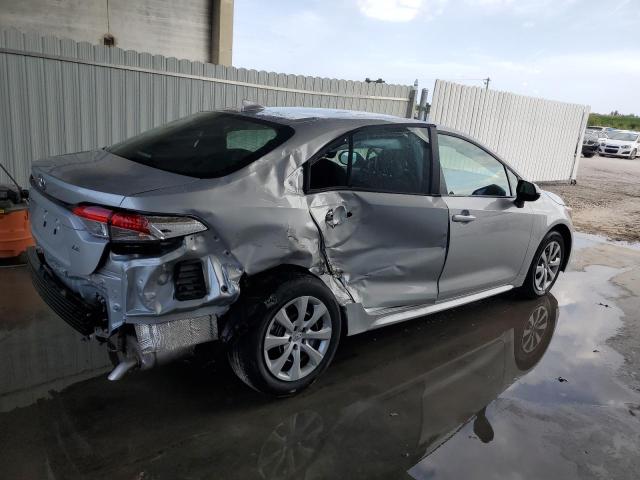 5YFB4MDE0RP126789 - 2024 TOYOTA COROLLA LE SILVER photo 3