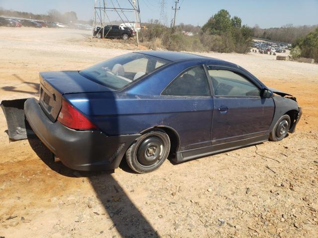 1HGEM21983L040690 - 2003 HONDA CIVIC EX BLUE photo 3