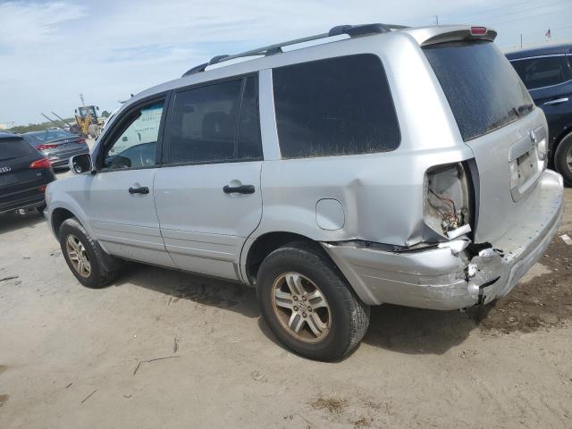 2HKYF18404H563797 - 2004 HONDA PILOT EX SILVER photo 2