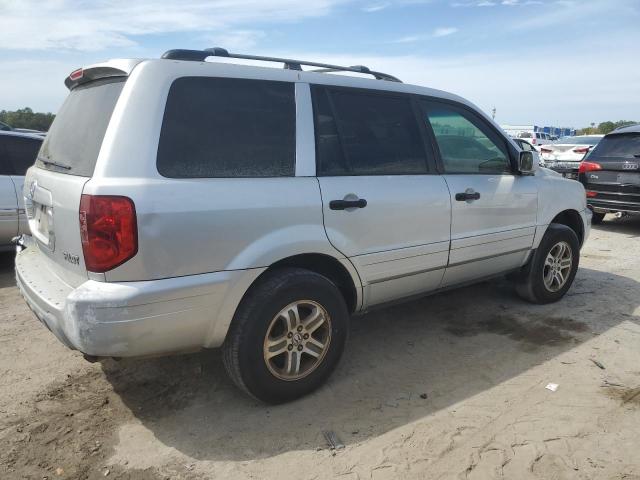 2HKYF18404H563797 - 2004 HONDA PILOT EX SILVER photo 3