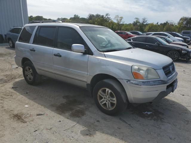 2HKYF18404H563797 - 2004 HONDA PILOT EX SILVER photo 4