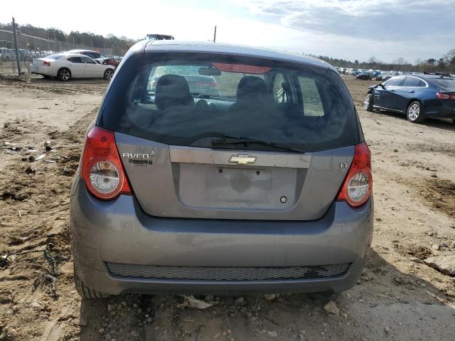 KL1TD6DEXAB097439 - 2010 CHEVROLET AVEO LS 灰色 照片 6