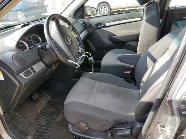 KL1TD6DEXAB097439 - 2010 CHEVROLET AVEO LS 灰色 照片 7