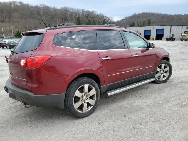 1GNKVLED3BJ106793 - 2011 CHEVROLET TRAVERSE LTZ MAROON photo 3