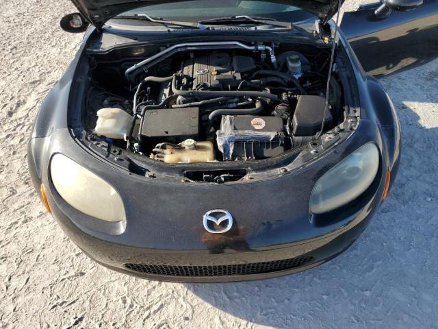 JM1NC25F060121562 - 2006 MAZDA MX-5 MIATA BLACK photo 11