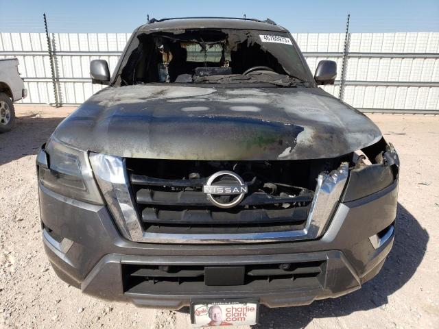 JN8AY2BA2M9373531 - 2021 NISSAN ARMADA SL GRAY photo 5