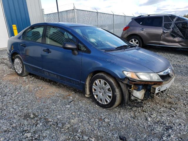 2HGFA1F24AH009272 - 2010 HONDA CIVIC DX BLUE photo 4