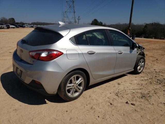 3G1BE6SM8HS582441 - 2017 CHEVROLET CRUZE LT SILVER photo 3