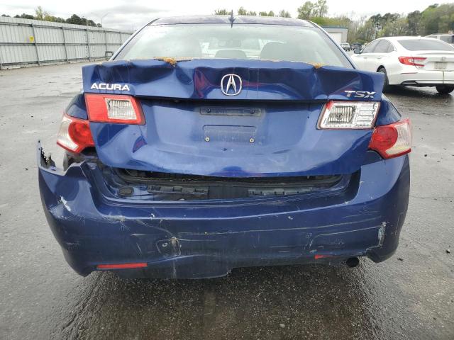 JH4CU2F6XAC016536 - 2010 ACURA TSX BLUE photo 6