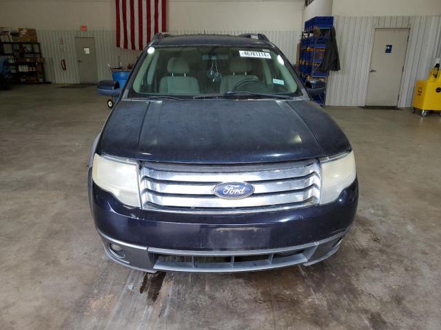 1FMDK02W18GA12301 - 2008 FORD TAURUS X SEL BLUE photo 5