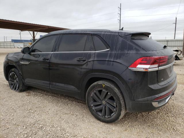 1V2JE2CA4NC221224 - 2022 VOLKSWAGEN ATLAS CROS SE BLACK photo 2