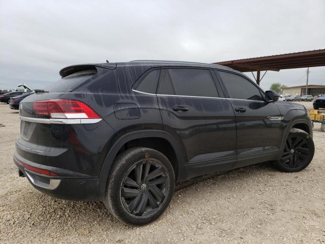 1V2JE2CA4NC221224 - 2022 VOLKSWAGEN ATLAS CROS SE BLACK photo 3