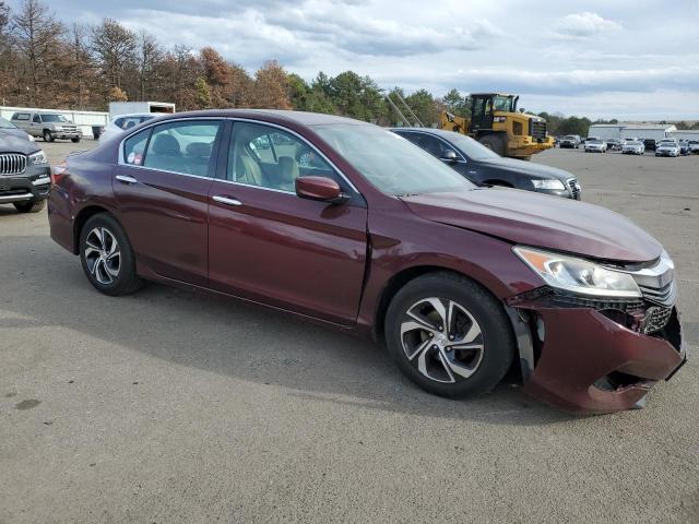 1HGCR2F34GA094468 - 2016 HONDA ACCORD LX MAROON photo 4