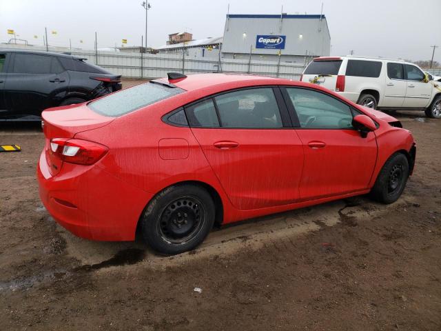 1G1BC5SM6H7185809 - 2017 CHEVROLET CRUZE LS RED photo 3