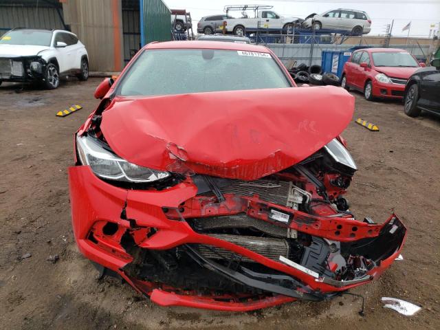 1G1BC5SM6H7185809 - 2017 CHEVROLET CRUZE LS RED photo 5