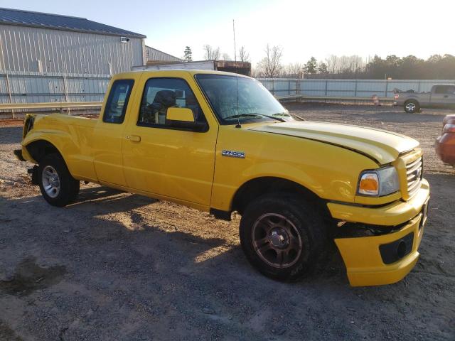 1FTZR44U16PA06178 - 2006 FORD RANGER SUPER CAB YELLOW photo 4