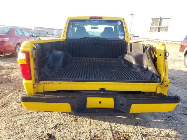 1FTZR44U16PA06178 - 2006 FORD RANGER SUPER CAB YELLOW photo 6