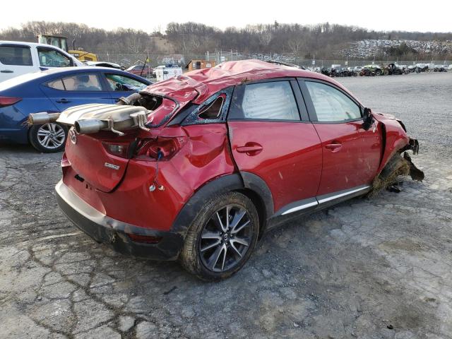 JM1DKFD76J0315571 - 2018 MAZDA CX-3 GRAND TOURING RED photo 3