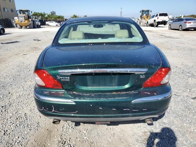 SAJEA51C34WD79155 - 2004 JAGUAR X-TYPE 3.0 GREEN photo 6