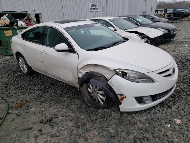 1YVHZ8EH3C5M15899 - 2012 MAZDA 6 I WHITE photo 4