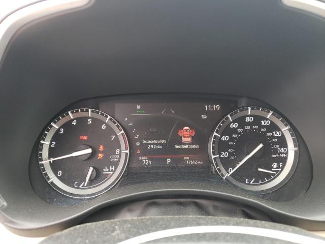 5TDGZRAH2LS000290 - 2020 TOYOTA HIGHLANDER XLE BLUE photo 9