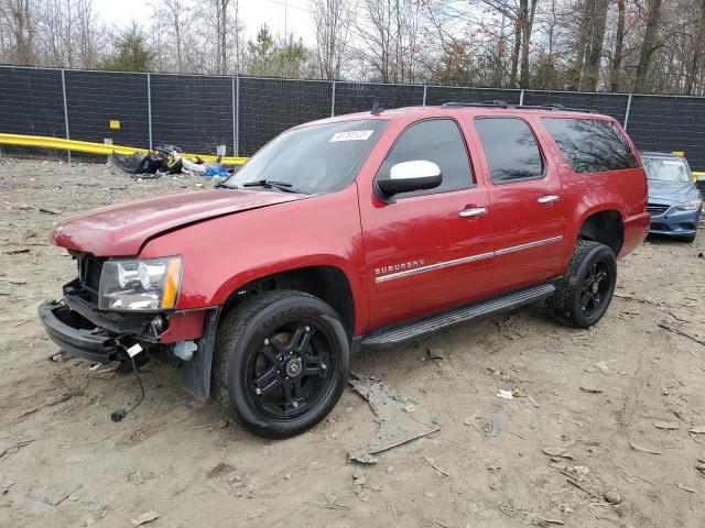 1GNSKKE7XDR119414 - 2013 CHEVROLET SUBURBAN K1500 LTZ RED photo 1