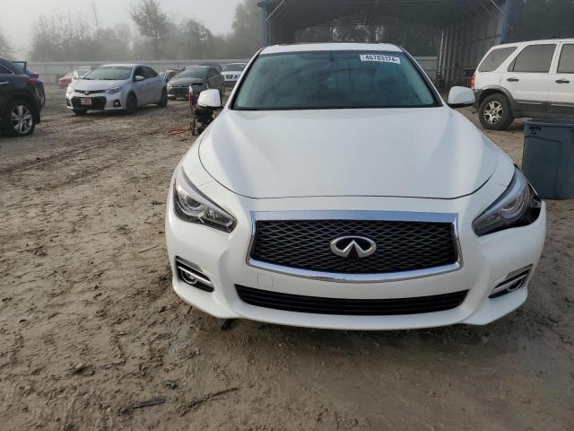 JN1BV7AP7EM691917 - 2014 INFINITI Q50 BASE WHITE photo 5