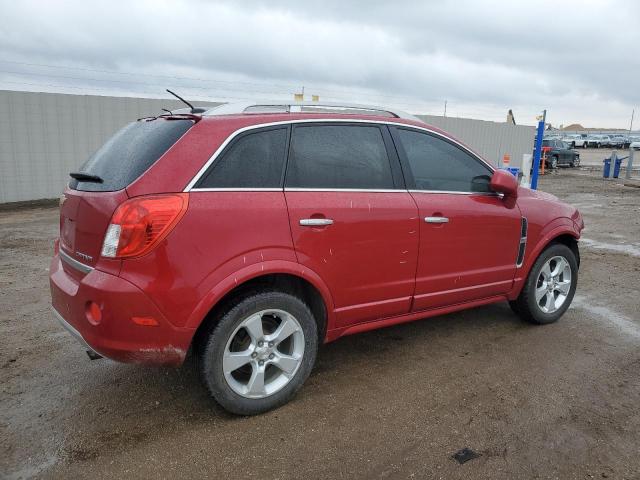 3GNAL3EK7ES682356 - 2014 CHEVROLET CAPTIVA LT RED photo 3