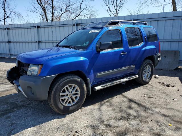 5N1AN0NW3EN811025 - 2014 NISSAN XTERRA X BLUE photo 1