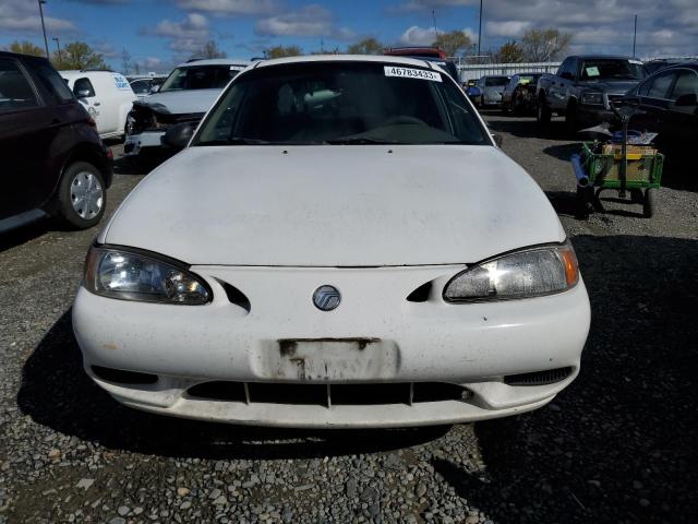 1MEFM13P1WW621491 - 1998 MERCURY TRACER LS WHITE photo 5