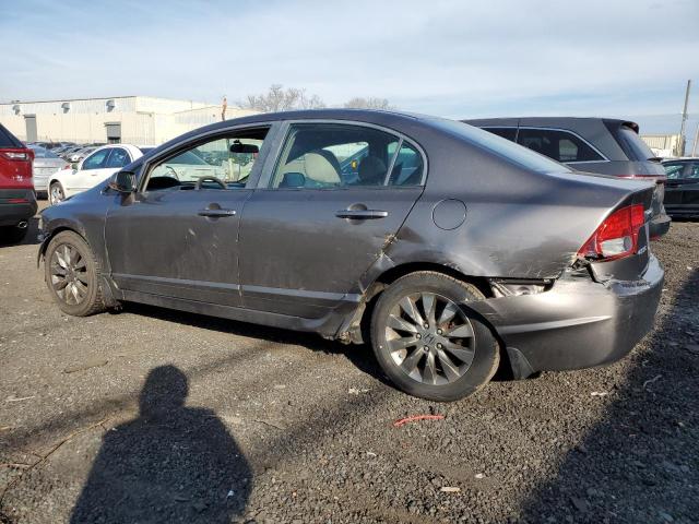 19XFA1F83BE020098 - 2011 HONDA CIVIC EX GRAY photo 2