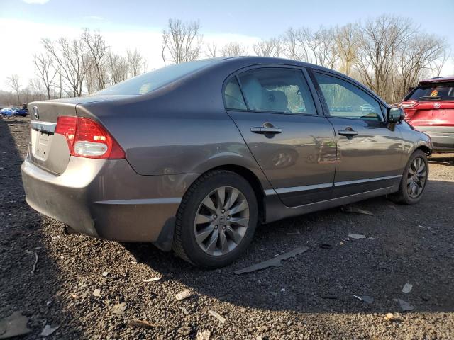 19XFA1F83BE020098 - 2011 HONDA CIVIC EX GRAY photo 3