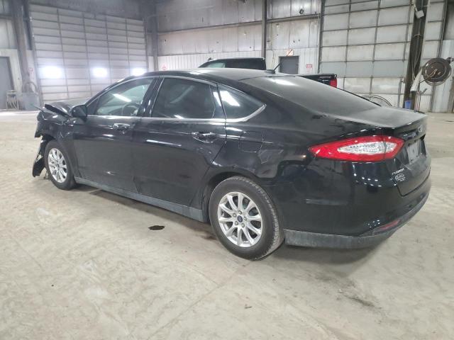 3FA6P0G72GR261753 - 2016 FORD FUSION S BLACK photo 2