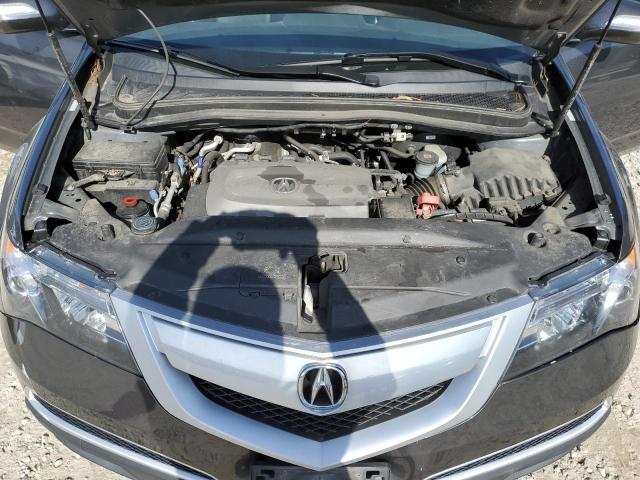 2HNYD2H60BH548729 - 2011 ACURA MDX TECHNOLOGY GRAY photo 12