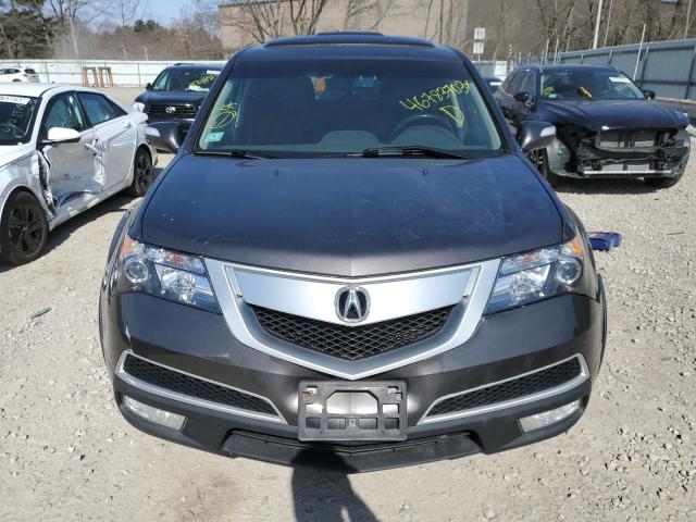 2HNYD2H60BH548729 - 2011 ACURA MDX TECHNOLOGY GRAY photo 5