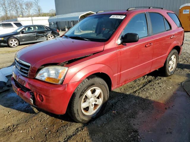 KNDJD735085843624 - 2008 KIA SORENTO EX RED photo 1