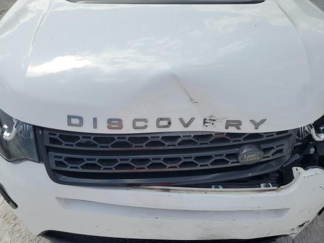 SALCP2FX8KH801605 - 2019 LAND ROVER DISCOVERY SE WHITE photo 12