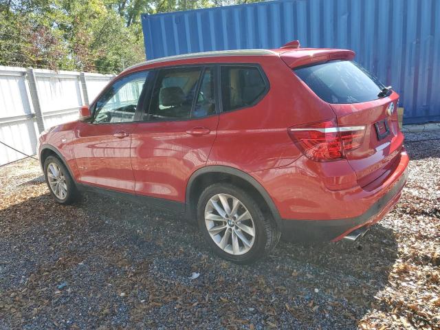 5UXWZ7C31H0V93537 - 2017 BMW X3 SDRIVE28I RED photo 2