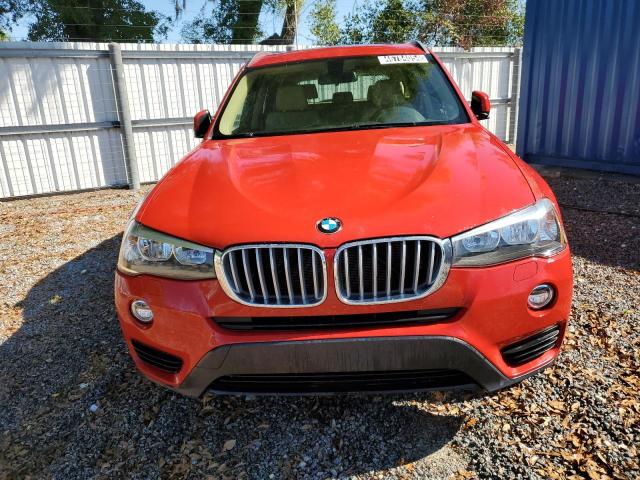 5UXWZ7C31H0V93537 - 2017 BMW X3 SDRIVE28I RED photo 5