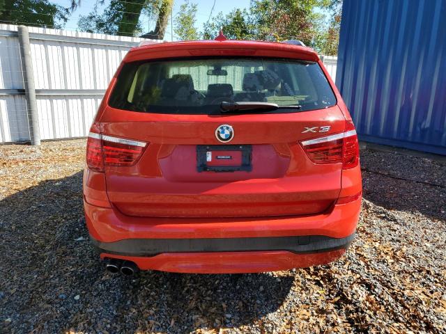 5UXWZ7C31H0V93537 - 2017 BMW X3 SDRIVE28I RED photo 6