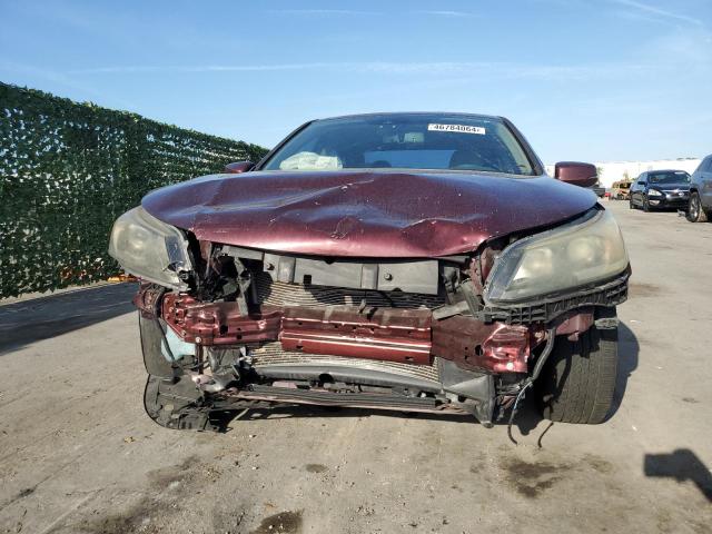 1HGCR2F88EA279437 - 2014 HONDA ACCORD EXL BURGUNDY photo 5