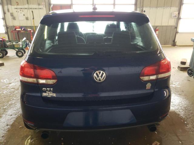 WVWED7AJ0DW045758 - 2013 VOLKSWAGEN GTI BLUE photo 6