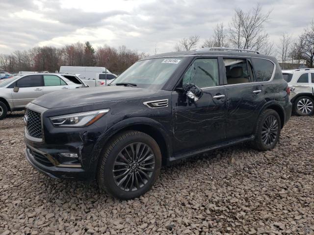 JN8AZ2AD5P9875463 - 2023 INFINITI QX80 LUXE BLACK photo 1