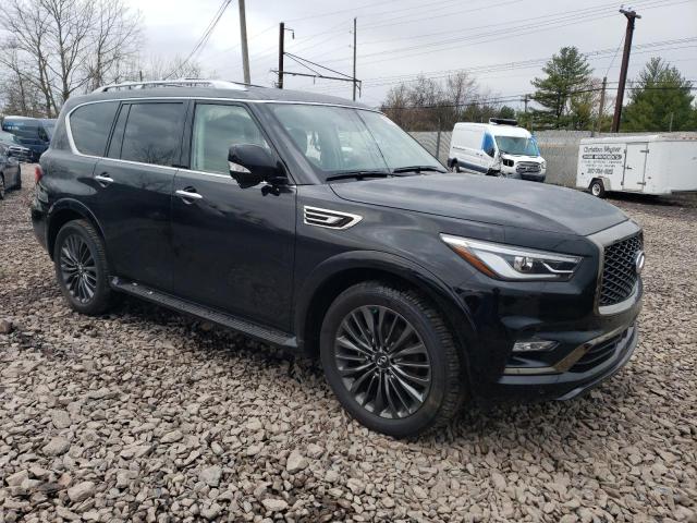 JN8AZ2AD5P9875463 - 2023 INFINITI QX80 LUXE BLACK photo 4