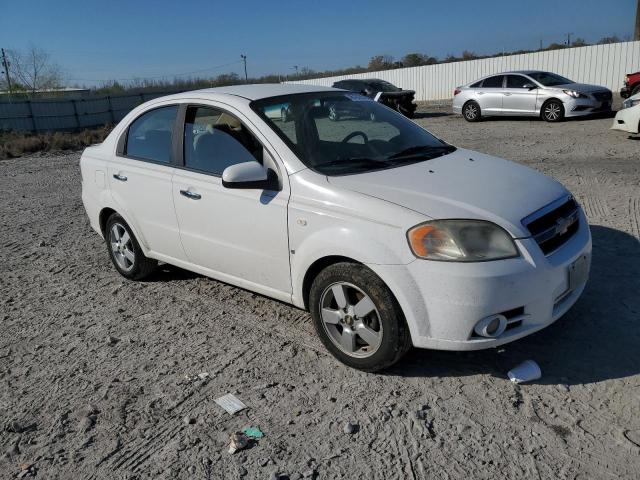 KL1TG56618B105445 - 2008 CHEVROLET AVEO LT WHITE photo 4