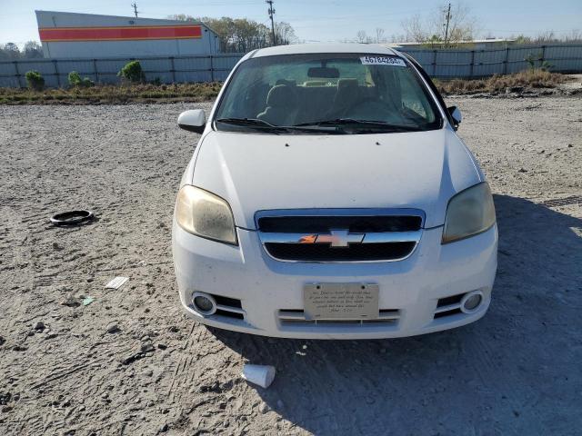 KL1TG56618B105445 - 2008 CHEVROLET AVEO LT WHITE photo 5