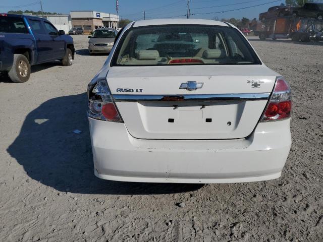 KL1TG56618B105445 - 2008 CHEVROLET AVEO LT WHITE photo 6