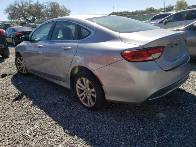 1C3CCCAB1FN612407 - 2015 CHRYSLER 200 LIMITED SILVER photo 2